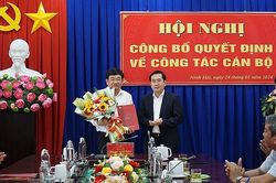 Bí thư Huyện ủy Ninh Hải làm Phó Chủ tịch UBND tỉnh Ninh Thuận