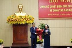 Ông Lương Nguyễn Minh Triết giữ chức Bí thư Tỉnh ủy Quảng Nam