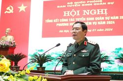 Bộ Quốc phòng tổng kết công tác tuyển sinh quân sự năm 2023