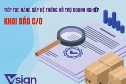 Bổ sung tính năng quản lý hỗ trợ doanh nghiệp khai báo C/O