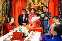 Rộ hình ảnh Puka tổ chức đám cưới nhưng chú rể không phải Gin Tuấn Kiệt, là một sao nam nổi tiếng Vbiz