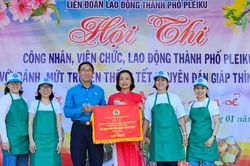 Pleiku: Hội thi làm bánh mứt truyền thống Tết Nguyên đán Giáp Thìn 2024