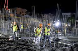 Dự án Cung văn hóa thiếu nhi tỉnh Khánh Hòa: Thi công 3 ca, xuyên Tết đẩy nhanh tiến độ