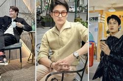 Lên đồ mùa đông với áo cardigan, áo da như nam diễn viên VFC Đình Tú