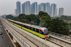 Vận hành thương mại đoạn trên cao tuyến đường sắt Nhổn - ga Hà Nội trong tháng 6-2024
