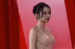 Hoa hậu Thùy Tiên bị 'cắt sóng' khi xuất hiện trên thảm đỏ, netizen tranh cãi dữ dội