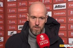 Erik ten Hag bị 'vạ miệng' sau trận thắng của MU ở Cúp FA