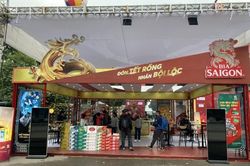Hội chợ Xuân Giáp Thìn - Hội chợ Đồ uống Xuân 2024: Nơi hội tụ 'tinh hoa' vùng miền