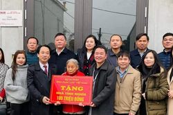 Ninh Bình: Hàng chục ngôi nhà tình nghĩa được trao dịp giáp Tết