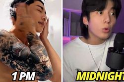 Một ngày của Jungkook BTS khi không làm việc