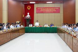 Bộ trưởng Bộ Giao thông vận tải Nguyễn Văn Thắng làm việc tại An Giang