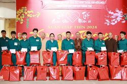 Ban trị sự Giáo hội Phật giáo Biên Hòa và Ban Chỉ huy Quân sự thành phố phối hợp thực hiện 8 nhiệm vụ trọng tâm