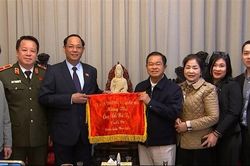 Phó Chủ tịch Quốc hội, Thượng tướng Trần Quang Phương thăm, chúc Tết nguyên Phó Chủ tịch Quốc hội Đỗ Bá Tỵ