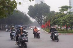 Hà Nội mưa phùn, sương mù và rét