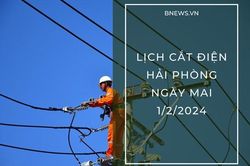 Lịch cắt điện Hải Phòng ngày mai 1/2 cập nhật mới nhất