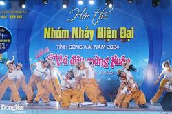 Khai mạc hội thi các nhóm nhảy hiện đại tỉnh Đồng Nai năm 2024