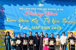 Ia Pa: Tổ chức 'Xuân đoàn kết-Tết yêu thương'
