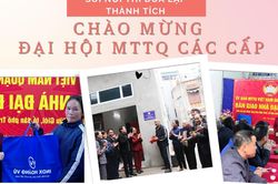 Sôi nổi thi đua lập thành tích chào mừng Đại hội MTTQ các cấp