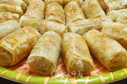 Bí quyết rán nem giòn rụm, vàng ươm