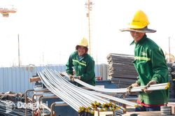 Thi công xuyên Tết tại dự án sân bay Long Thành