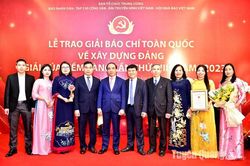 Năm thứ 3 liên tiếp Báo Tuyên Quang đạt Giải B Búa liềm vàng