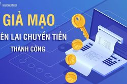 Nhận diện lừa đảo giả mạo biên lai chuyển tiền thành công