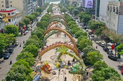 TP Hồ Chí Minh: Chiều 2/2, cấm phương tiện lưu thông nhiều tuyến đường tại Quận 1
