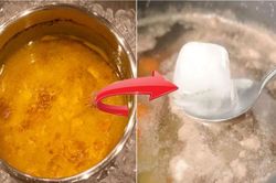 Thả 1 viên đá lạnh vào nồi canh, việc nhỏ nhưng lợi ích to, bạn đã thử chưa?