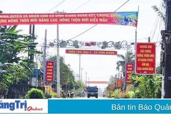 Phát huy vai trò của cấp ủy đảng trong xây dựng huyện đạt chuẩn nông thôn mới ở Vĩnh Linh