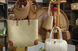 Sản phẩm mây, guột đan làng nghề Phú Vinh | Made in Hanoi | 02/02/2024