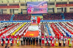 10.689 vận động viên tham gia Hội khỏe Phù Đổng huyện Thanh Trì lần thứ 10