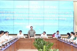 Thủ tướng Phạm Minh Chính chủ trì hội nghị lần 2 Ban Chỉ đạo triển khai Nghị quyết số 98/2023/QH15