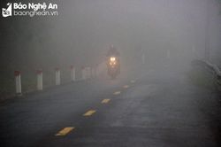 Dự báo thời tiết 3/2: Nghệ An tiếp tục có mưa nhỏ và sương mù vào sáng sớm, trưa và chiều trời nắng