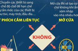 Những điều không nên làm khi thời tiết nồm ẩm như hiện nay
