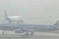 Sương mù dày đặc, nhiều chuyến bay hoãn, chậm giờ: Cục Hàng không chỉ đạo khẩn