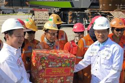 Phó Thủ tướng Trần Hồng Hà thăm, làm việc với PTSC tại thành phố Vũng Tàu