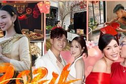 Sao Việt rộn ràng đón Tết: Hoa hậu Thùy Tiên khiến fan tự hào, Jun Phạm gây xúc động
