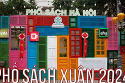 Phố sách xuân Hà Nội mở xuyên Tết phục vụ bạn đọc