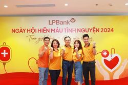 LPBank tổ chức hiến máu tình nguyện 2024 'Trao giọt hồng - Gửi yêu thương'