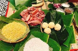 Cách chọn lá dong và nguyên liệu để có bánh chưng ngon ngày Tết