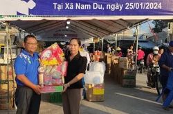 Kiên Giang: Cung ứng 120 tấn hàng hóa dịp tết Nguyên đán Giáp Thìn cho 7 xã đảo