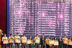 Hà Nội tuyên dương học sinh đoạt giải quốc gia cấp trung học phổ thông