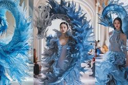 Bộ ảnh thời trang đón Tết Giáp Thìn đẹp không tưởng, được tạo ra bởi công nghệ AI
