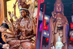 Lâm Tường Quân: Nghệ nhân trẻ dành 10 năm để điêu khắc tượng Phật gỗ
