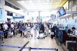 Sân bay Nội Bài bước vào dịp cao điểm Tết