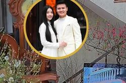 Nhà bố mẹ Quang Hải trang trí tưng bừng đón Tết, đón cô dâu mới Chu Thanh Huyền