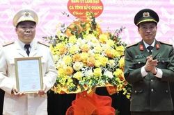 Công bố quyết định của Bộ trưởng Công an về công tác cán bộ