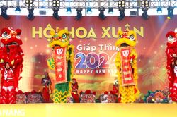 Quận Thanh Khê khai mạc Hội hoa Xuân Giáp Thìn 2024