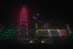 Những điều cần biết khi tham gia Lễ hội ánh sáng bằng drones đêm giao thừa Giáp Thìn