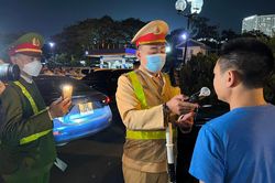 Phát hiện hơn 3.400 'ma men' tham gia giao thông ngày 30 Tết